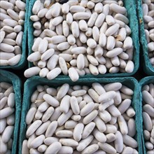 Containers of white beans