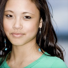 Portrait of smiling Asian girl