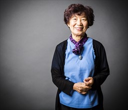 Portrait of smiling Japanese woman