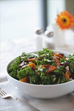 Healthy salad in bowl