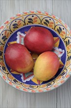 Mexican mangoes in bowl