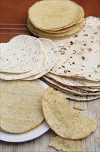 Variety of tortillas