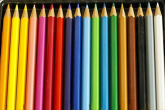 Variety of multicolor pencils