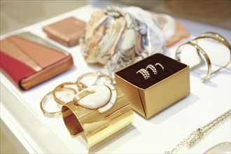 Display of luxury jewelry