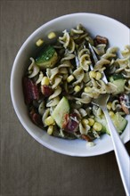 Vegetable and pasta salad
