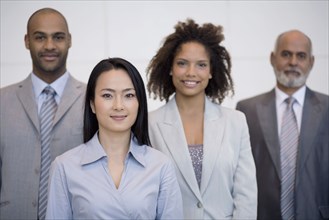 Portrait of Multi-ethnic businesspeople