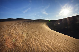 Sand dune in Death Valley