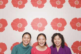 Multi-generation Chinese family