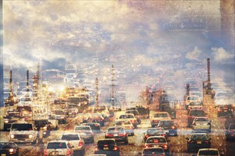 Double exposure of traffic in clouds