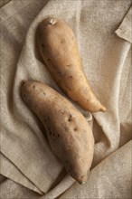 Close up of sweet potatoes