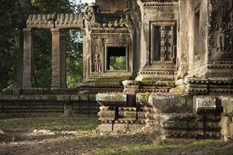 Ruins in Angkor Wat temple