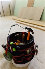 Tools in bucket
