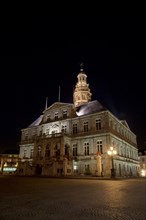 Dutch historical landmark in plaza