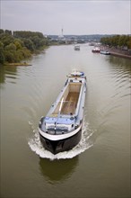 Empty boat on Dutch river