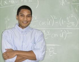 Portrait of male teacher