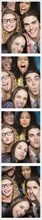 Photobooth strip of friends posing together