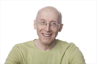 Smiling senior Caucasian man