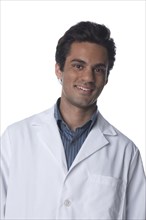 Smiling Indian doctor