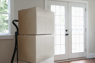 Moving boxes in new house
