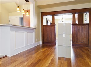 Packages in new house