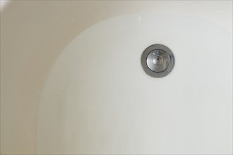 Sink drain and basin of water