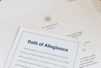 Oath of Allegiance document