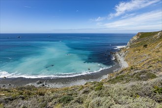 Ocean waves on Big Sur coast