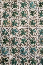 Old Portuguese tiles with Moorish influence