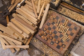 Shop that carves and makes chess boards