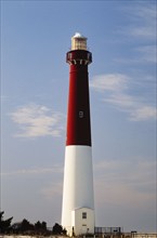 Lighthouse against sky, Barnegat Light, New Jersey, USA