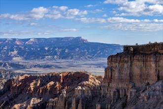 Sandstone rock formations in Bryce Canyon National Park, , Utah, USA