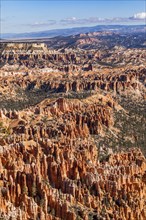 Sandstone rock formations in Bryce Canyon National Park, , Utah, USA