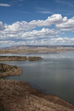 Usa, New Mexico, Abiquiu, Landscape with Abiquiu Lake, Abiquiu, New Mexico, USA