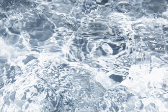 Overhead view of clear water surface, Nashville, Tennessee, USA