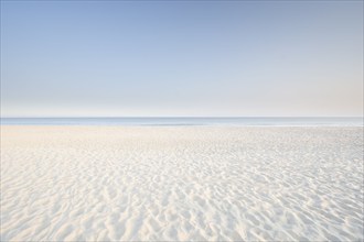 USA, MA, Nantucket Island, Empty Surfside Beach, Nantucket, Massachusetts, USA