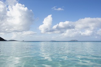 View of Cinnamon Bay, St. John, US Virgin Islands, USA, St. John, United States Virgin Islands, USA