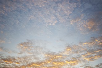 USA, Tennessee, clouds on sky in evening light, Nashville, Tennessee, USA