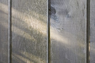 USA, New York, Long Beach, Close-up of wooden fence, New York City, New York, USA