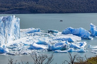 Argentina, Santa Cruz, El Calafate, Perito Moreno glacier ice formations, El Calafate, Santa Cruz,