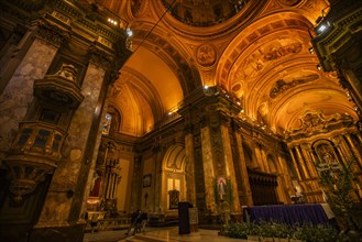 Interior of Metropolitan Cathedral, Buenos Aires, , Argentina