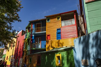 Colorful buildings of La Boca neighborhood, Buenos Aires, , Argentina