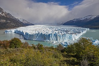 Argentina, Santa Cruz, El Calafate, Clouds over Perito Moreno Glacier , El Calafate, Santa Cruz,