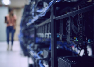 Close-up of equipment in server room
St, George, Utah, USA