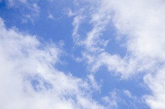 White puffy clouds against blue sky
Katoomba, New South Wales, Australia