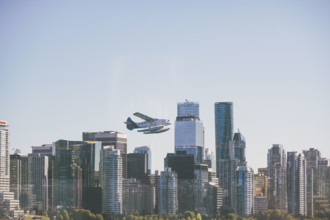 Downtown skyscrapers and seaplane
Vancouver, British Columbia, Canada