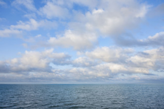 White puffy clouds above Nantucket Sound
Hyannis Port, Massachusetts, USA