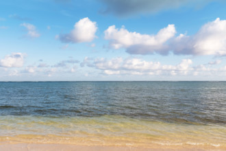 Calm sea waves on sandy beach
Rose Hall, Montego Bay, Jamaica