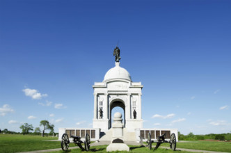 USA, Pennsylvania, Gettysburg, State of Pennsylvania Civil War Monument