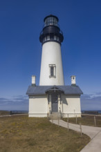 USA, Oregon, Newport, Lighthouse at Yaquina Head Outstanding Natural Area