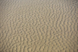 Sand patterns on beach